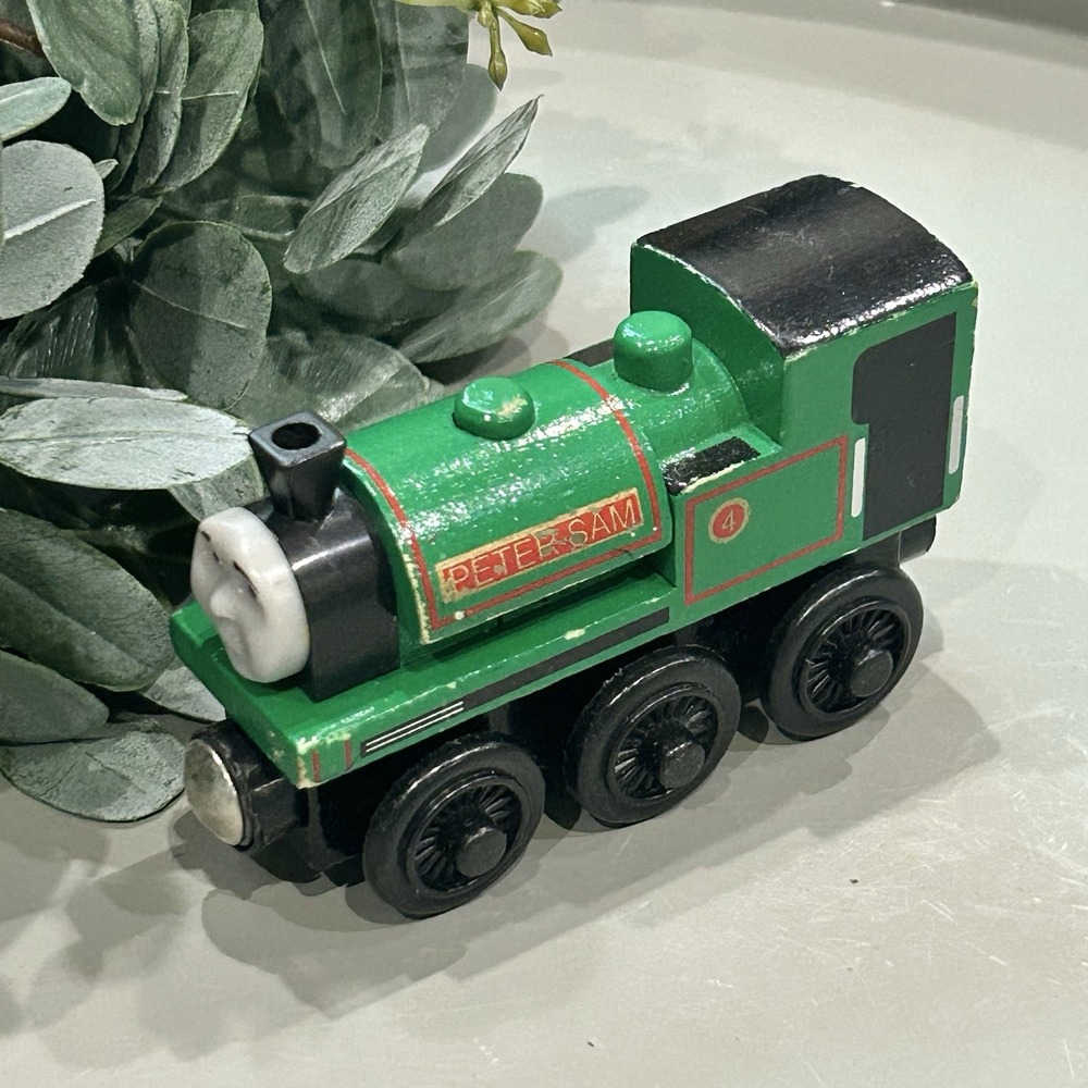 Peter Sam Square Funnel 2003 -Thomas &Friends Wooden Railway Train